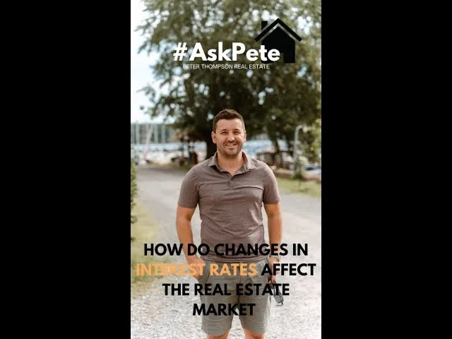 How do changes in interest rates affect the real estate market?