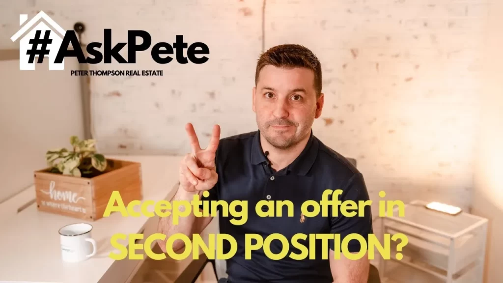 Should you accept an offer in second position?